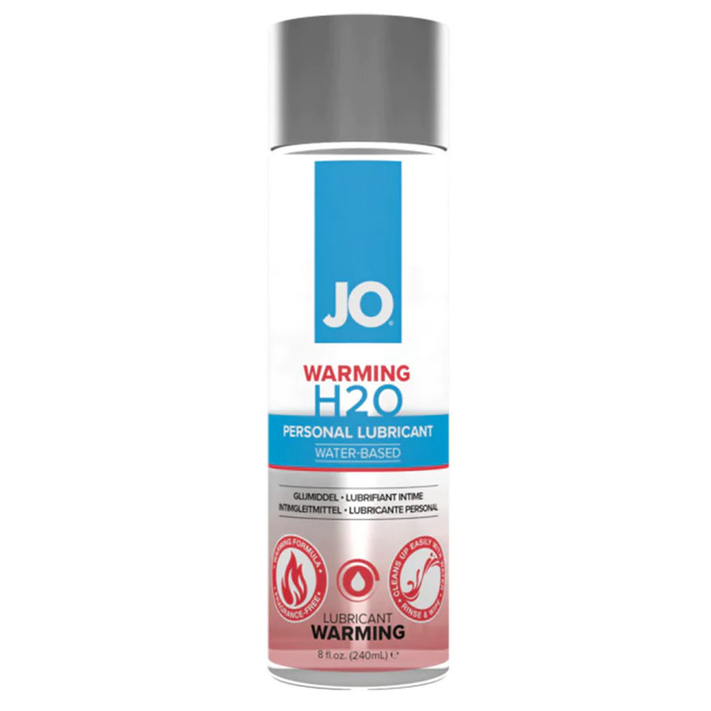 System JO Jo H2O Waterbased Warming Lubricant 8 oz (240 ml)