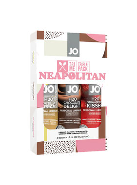 System JO System JO Tri-Me Triple Pack Lubricants: Neapolitan