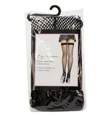 BMS Enterprises Leg Avenue Fishnet Thigh Highs with Backseam