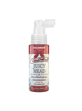 Doc Johnson Toys GoodHead Juicy Head Dry Mouth Spray (Strawberries & Champagne)