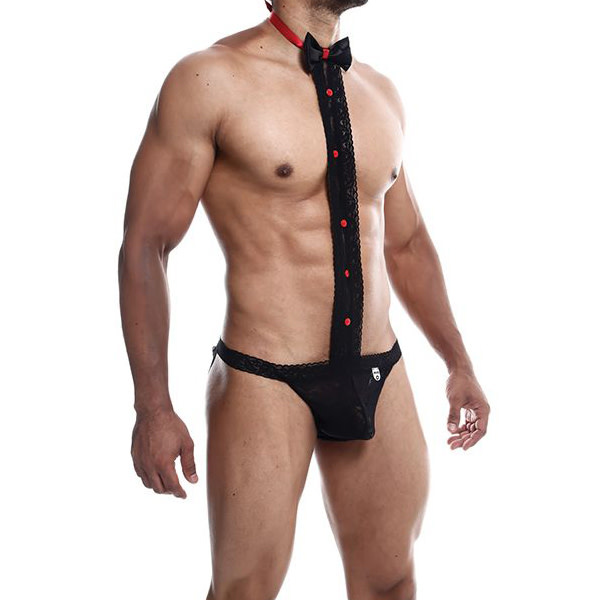 Male Basics Tuxedo Lace Jockstrap