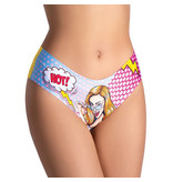 Memème Fashion Comics Hot Girl Printed Brief