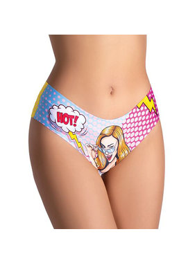 Memème Fashion Comics Hot Girl Printed Brief