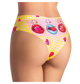 Memème Fashion Comics Hot Girl Printed Brief
