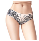 Memème Fashion Lace Butterfly Printed Brief