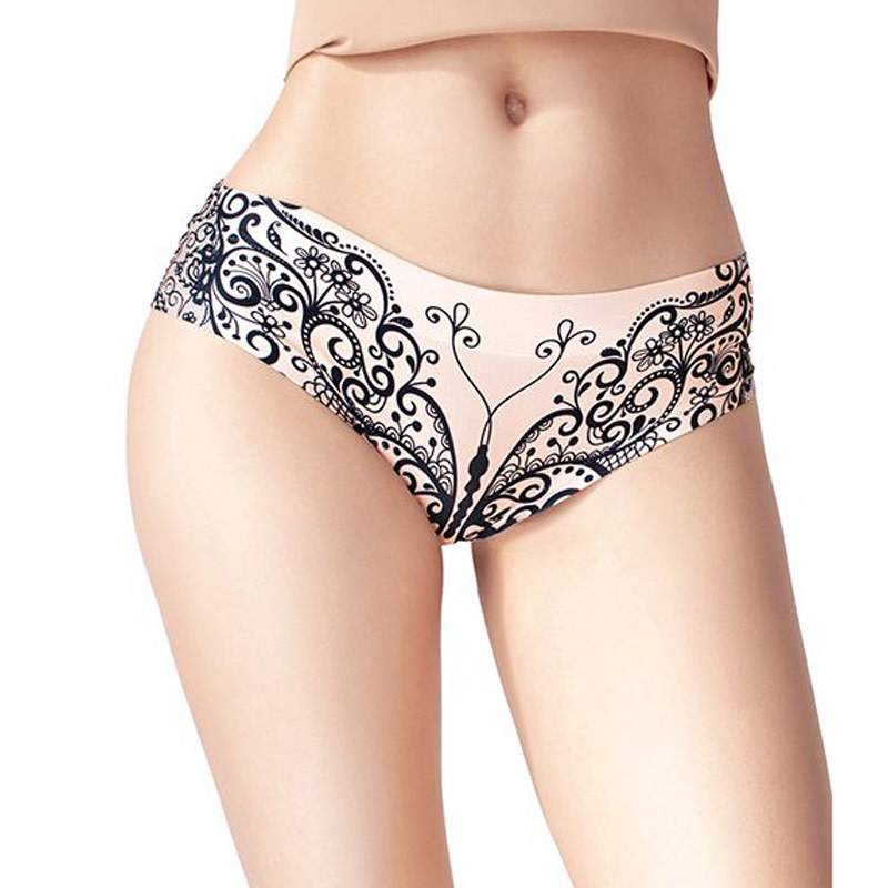 Memème Fashion Lace Butterfly Printed Brief