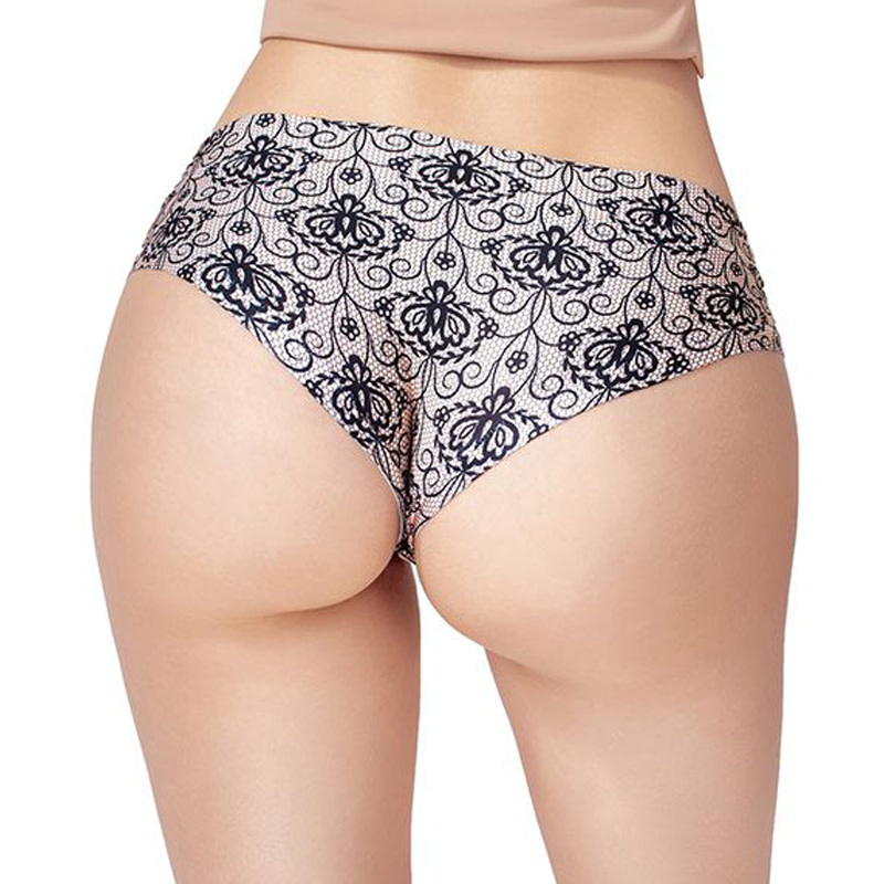 Memème Fashion Lace Butterfly Printed Brief
