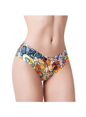 Memème Fashion Psychotropical Trash Printed Brief