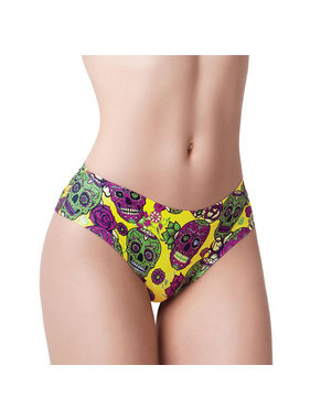 Memème Fashion Skulls Lovers Muertos Printed Brief