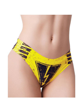 Memème Fashion Urban Geeks Members Only Printed Thong