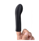 XR Brands 10X Vibrating Curved Silicone Finger Massager