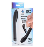 XR Brands 10X Vibrating Curved Silicone Finger Massager