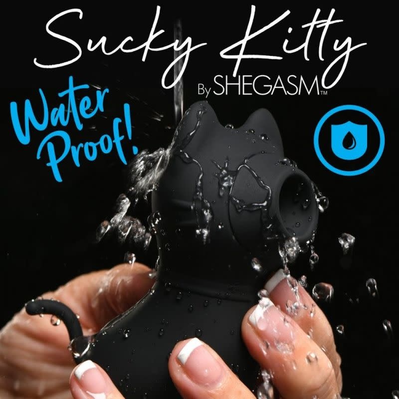 XR Brands Sucky Kitty 7X Clitoral Stimulator (Black)