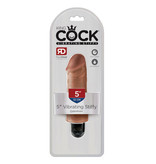 Pipedream Products King Cock 5" Vibrating Stiffy (Tan)