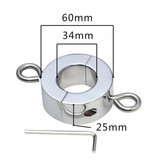 Premium Products Metal Ball Stretchers/Weight with Hand Cuffs