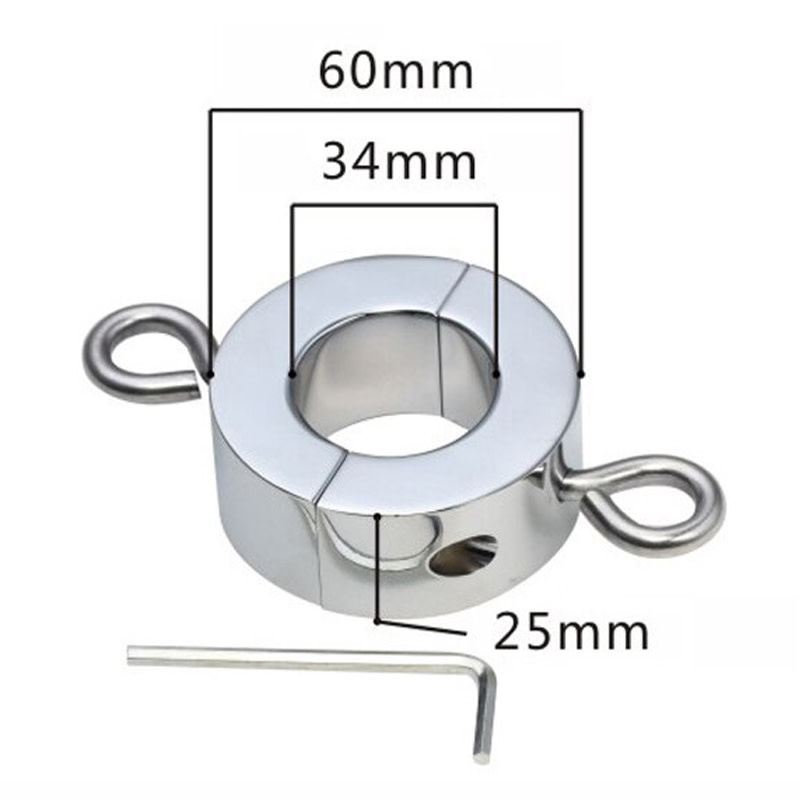 Premium Products Metal Ball Stretchers/Weight with Hand Cuffs