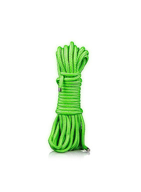 Shots America Toys Ouch! Glow In The Dark Bondage Rope (10 m)