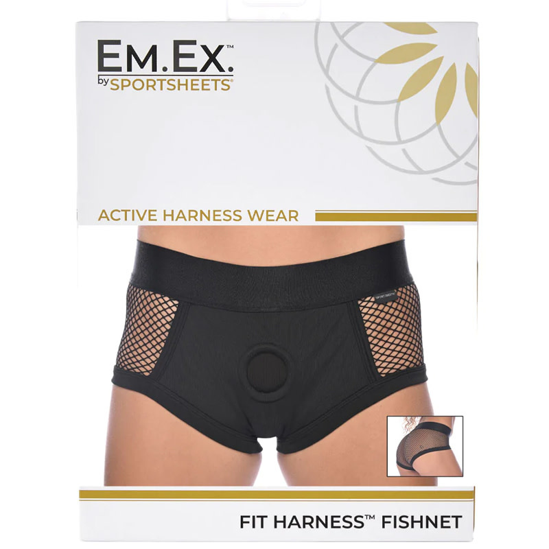Sportsheets Em.Ex. Fit Fishnet Harness