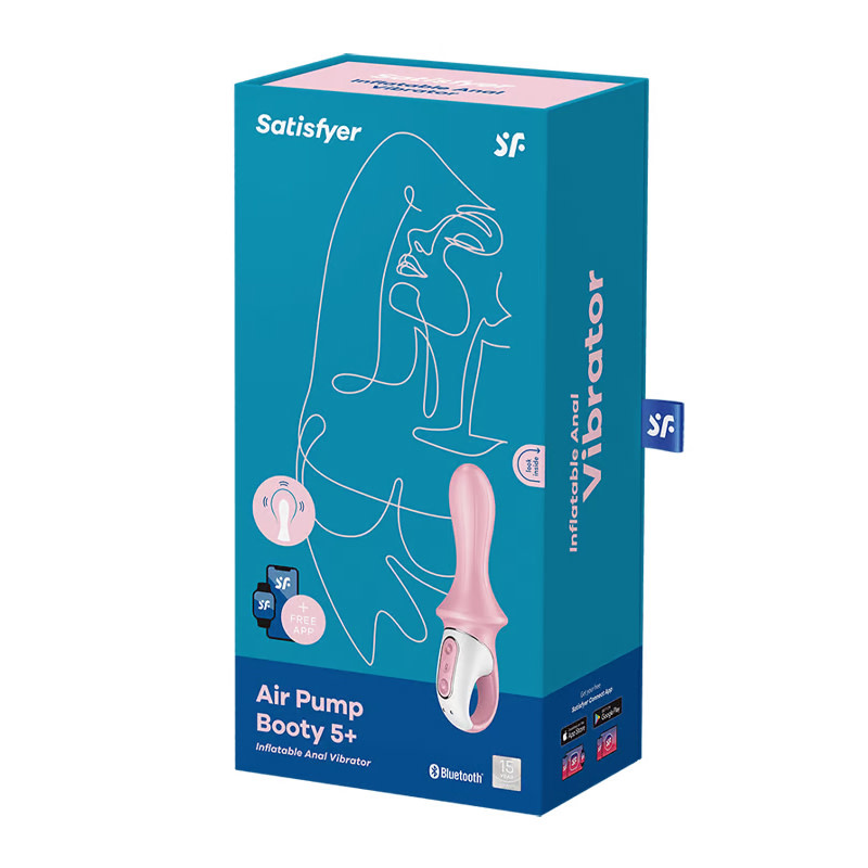 Satisfyer Satisfyer Air Pump Booty 5+ Inflatable Anal Vibe