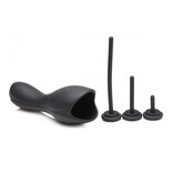 XR Brands Trinity Vibrating Penis Head Teaser w/ Urethral Sounds