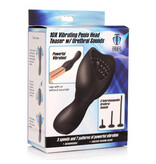 XR Brands Trinity Vibrating Penis Head Teaser w/ Urethral Sounds