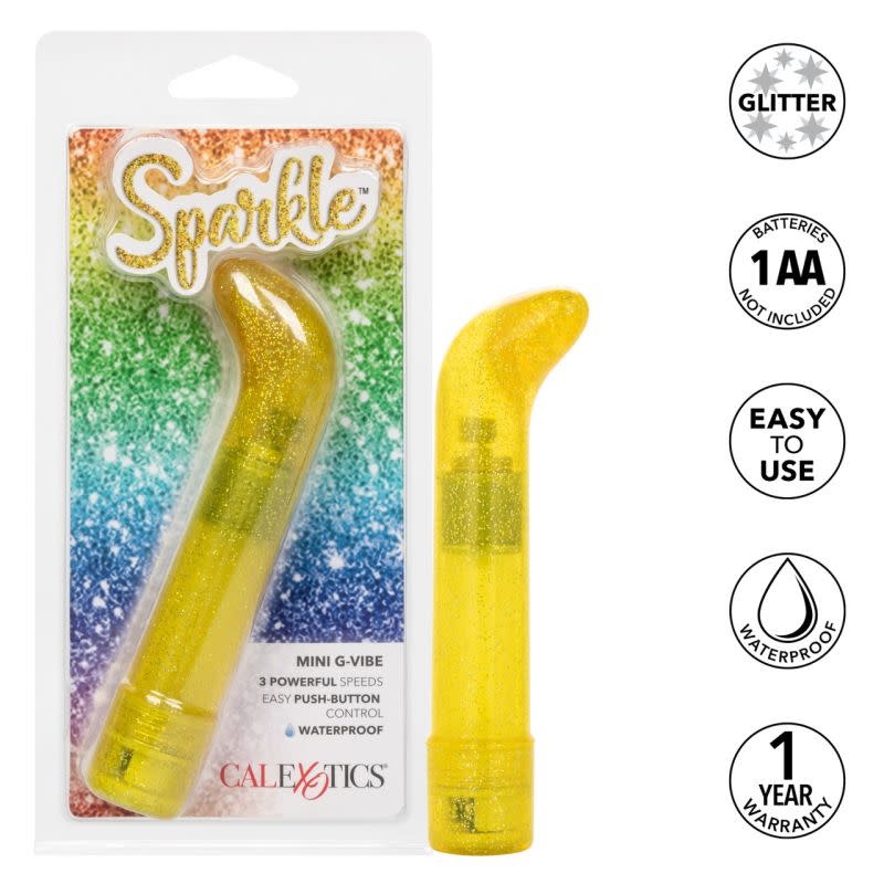 Cal Exotics Sparkle Mini G-Vibe (Yellow)