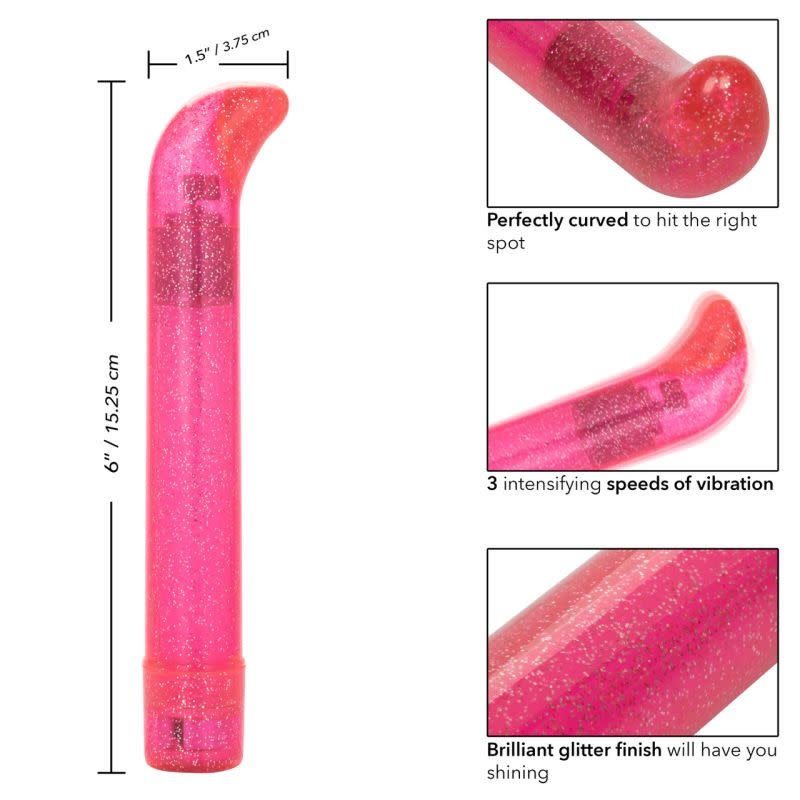 Cal Exotics Sparkle Slim G-Vibe (Pink)