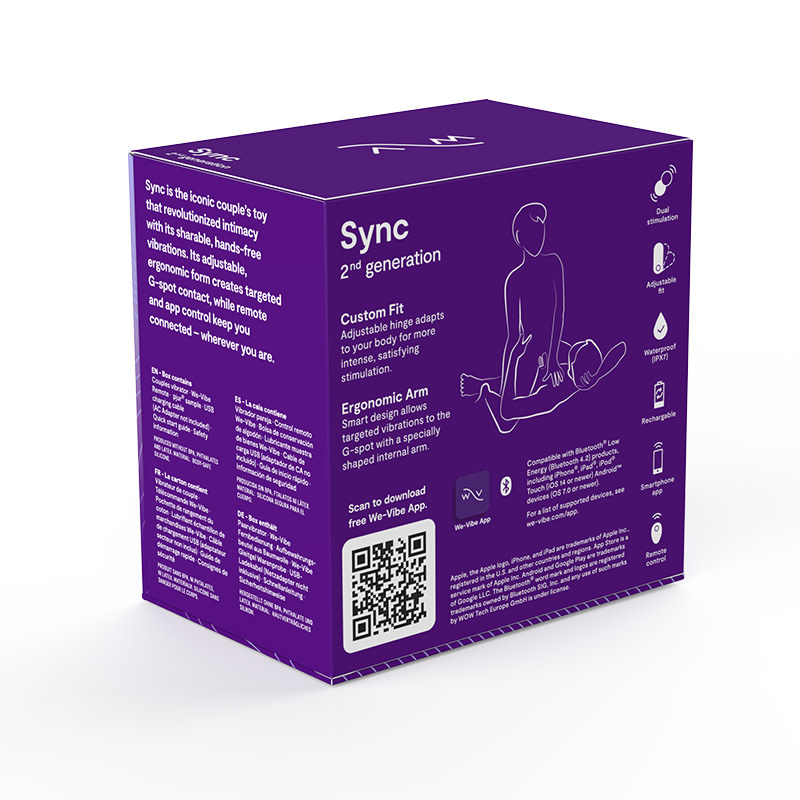 We-Vibe International We-Vibe Sync 2 Couples Vibe (Purple)