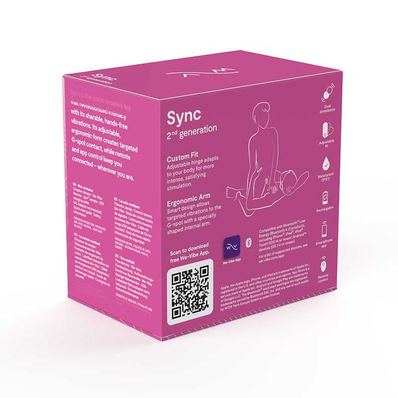 We-Vibe International We-Vibe Sync 2 Couples Vibe (Rose)