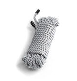 NS Novelties Bound Rope 25 ft (Silver)