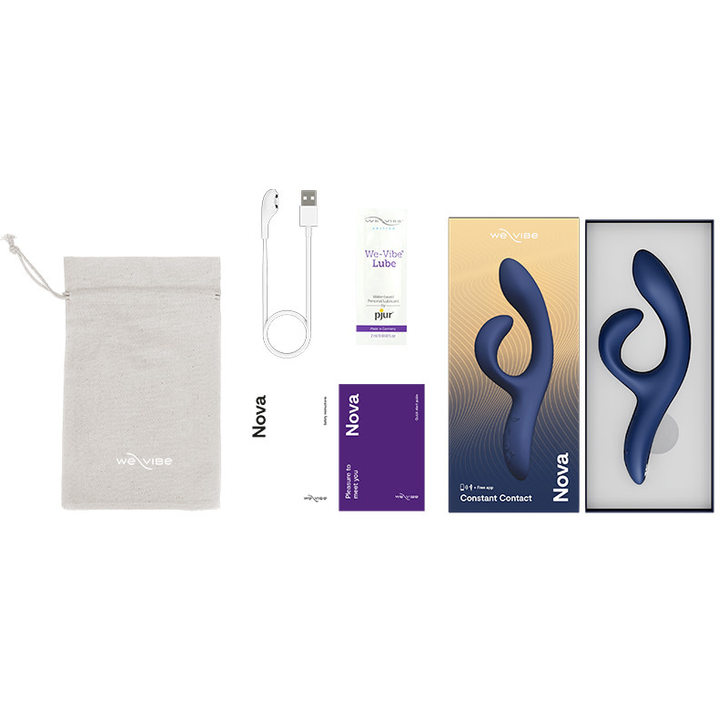 We-Vibe International We-Vibe Nova 2 Dual Stimulation Vibe (Midnight Blue)