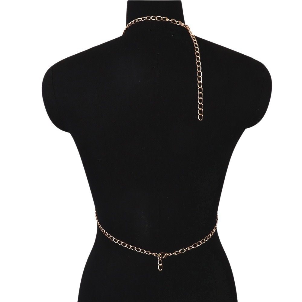 Premium Products Anita Chest Body Chain (Gold)