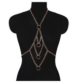 Premium Products Anita Chest Body Chain (Gold)