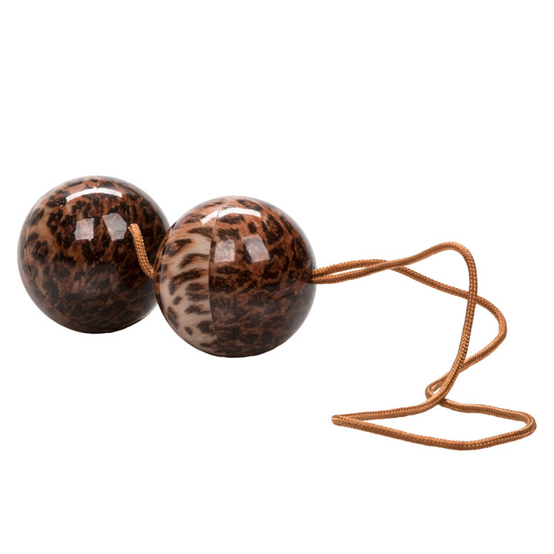 Cal Exotics Leopard Duotone Orgasm Balls