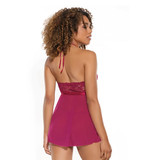 Coquette International Lingerie Berry Blossom Babydoll & Thong