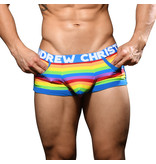 Andrew Christian Menswear Pride Stripe Pocket Boxer w/ Almost Naked