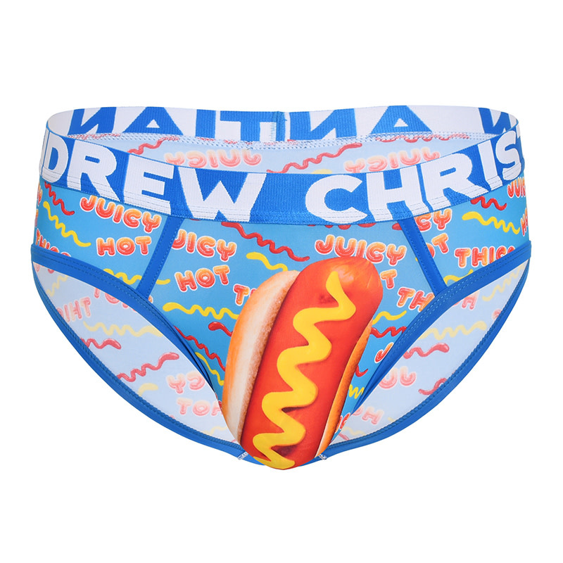 Andrew Christian Menswear Hot Dog Brief w/ Almost Naked