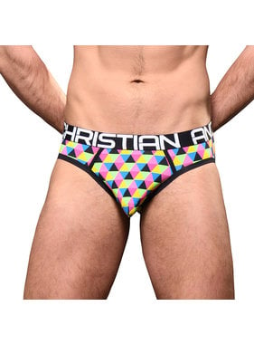 Andrew Christian Menswear Angles Brief w/ Almost Naked