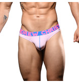 Andrew Christian Menswear Happy Thong w/ Almost Naked (Pink)