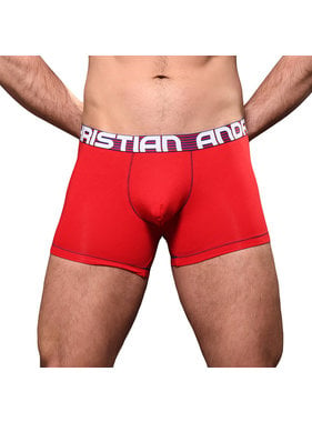 Andrew Christian Menswear Almost Naked Cotton Boxer (Red)