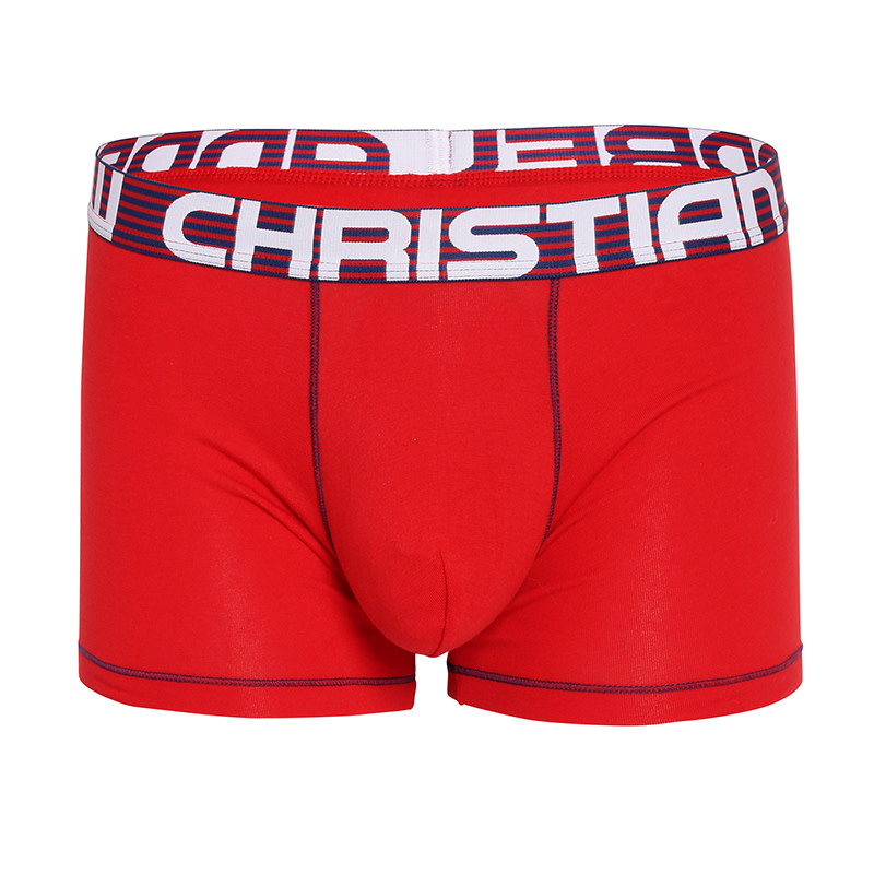 Andrew Christian Menswear Almost Naked Cotton Boxer (Red)