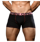 Andrew Christian Menswear Almost Naked Cotton Boxer (Black)