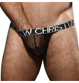 Andrew Christian Menswear UNLEASHED Lace Brief w/ Almost Naked