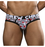 Andrew Christian Menswear I Love Anal Mesh Brief w/ Almost Naked