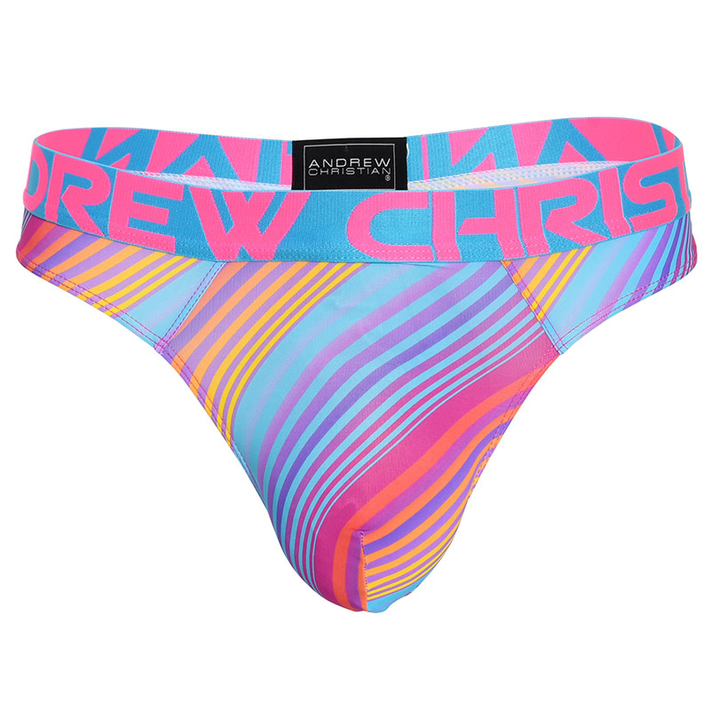 Andrew Christian Menswear Avalon Thong w/ Almost Naked