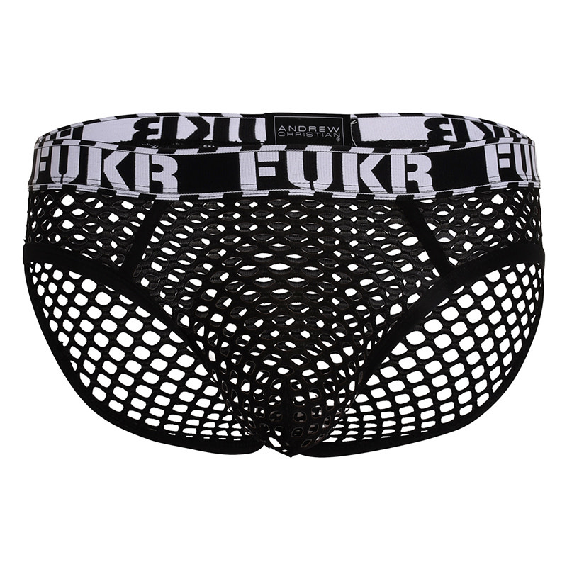 Andrew Christian Menswear FUKR Net Brief (Extra Small)