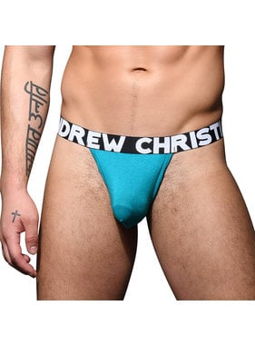 Andrew Christian Menswear Almost Naked Bamboo Y-Back Thong (Blue)