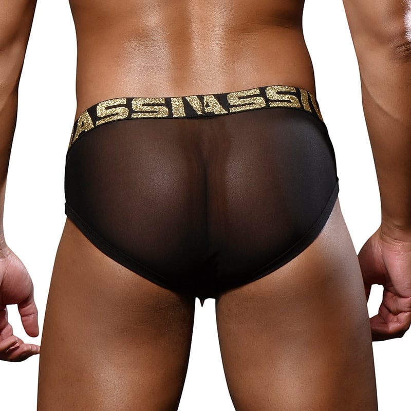 Andrew Christian Menswear MASSIVE Stud Mesh Brief