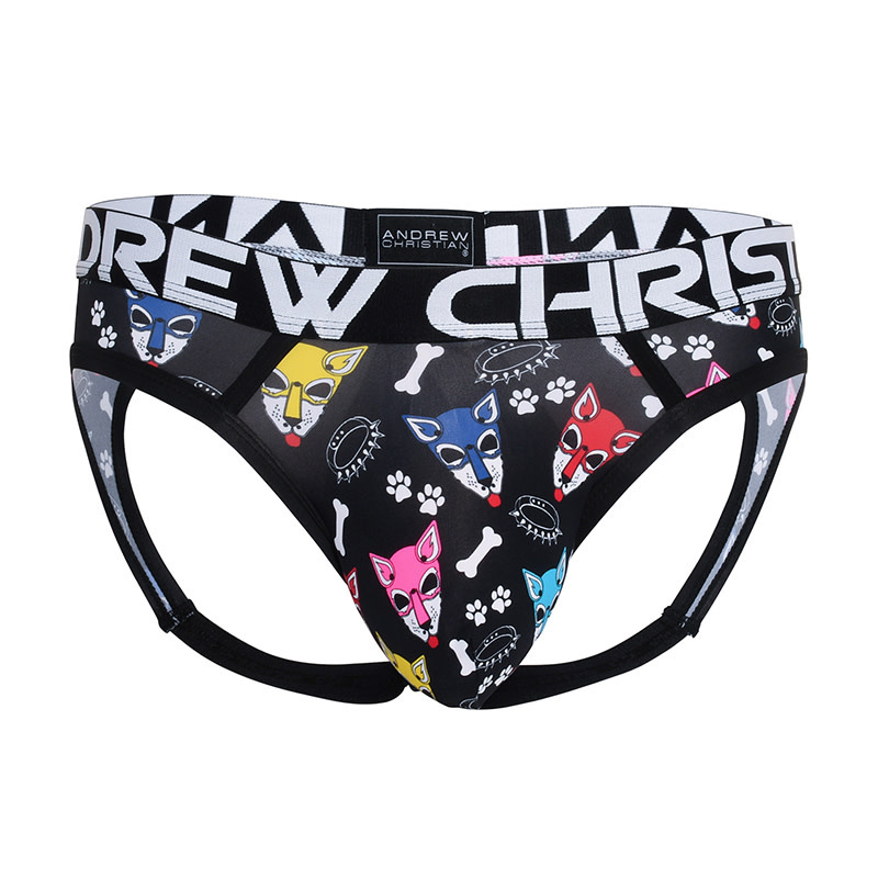 Andrew Christian Menswear Puppy Play Thong w/ Almost Naked