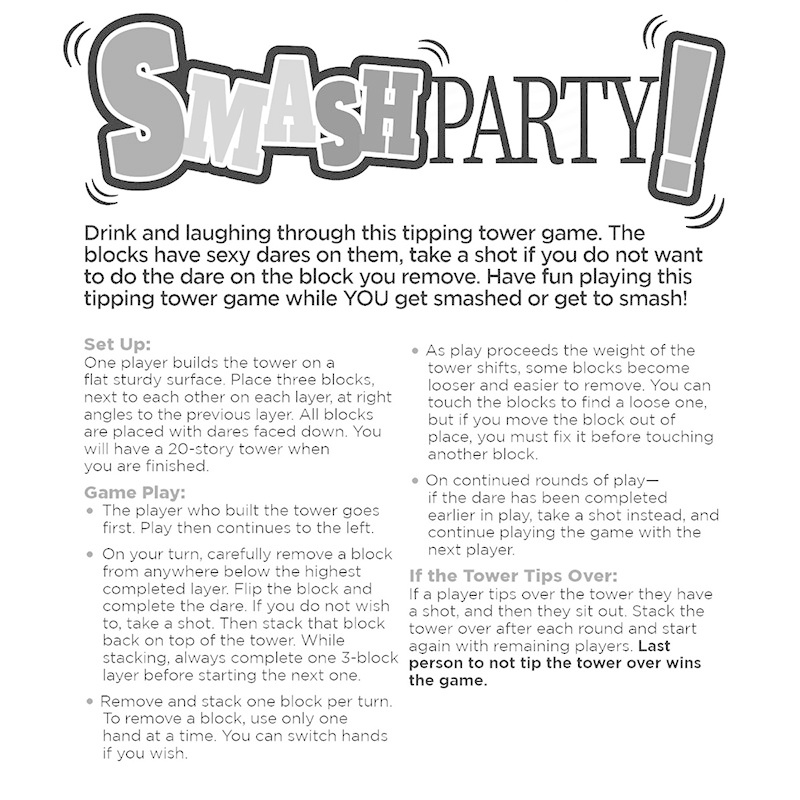 Little Genie Smash Party Sexy Activity Drinking Game